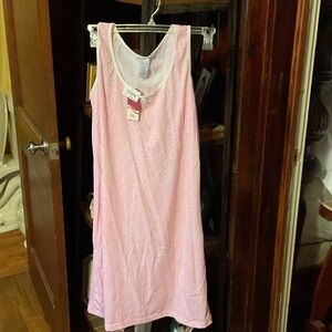 Pink Sleeveless Nightgown